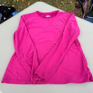 Under Armour Women's Long Sleeve Tee - Pink